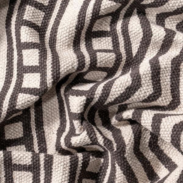 Nuloom Lydie Bohemian Banded Cotton Area Rug Brown
