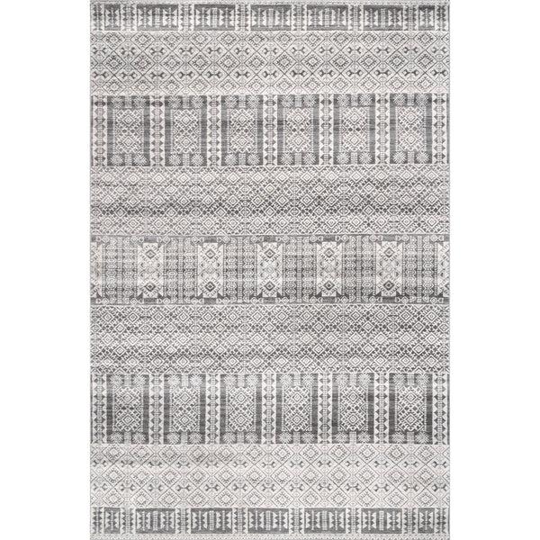 nuloom Mabe Geometric Aztec Area Rug Ivory