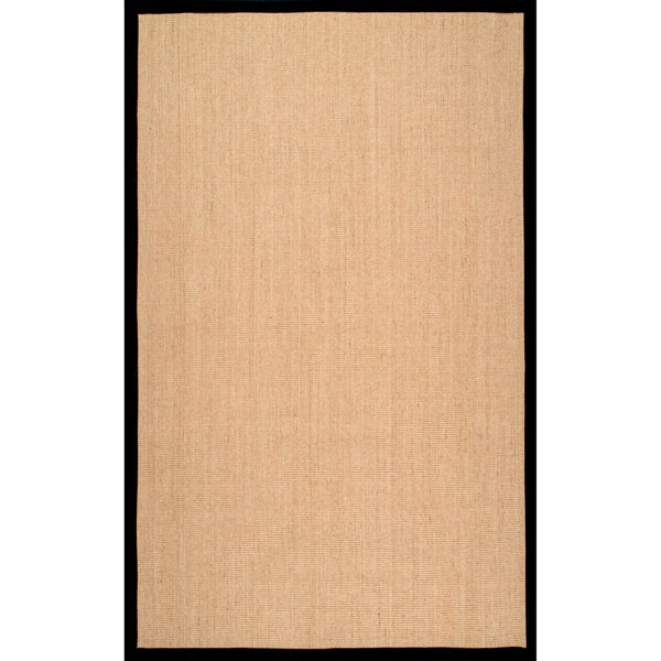 nuloom Machine Woven Orsay Sisal Area Rug Black