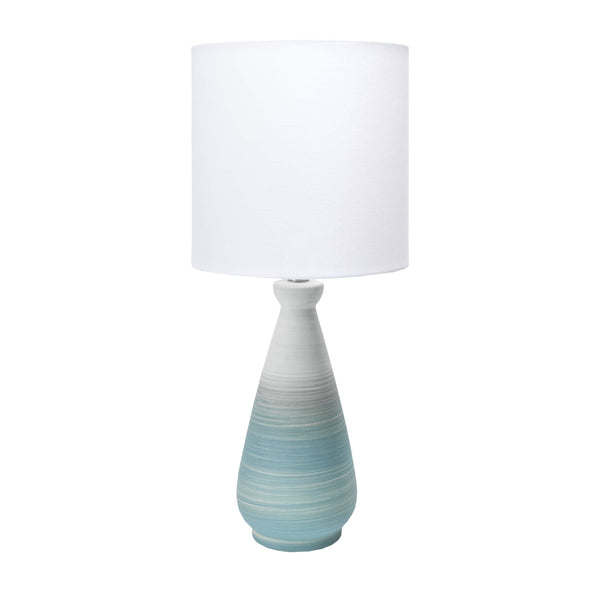 nuloom Magnolia 25" Ceramic Table Lamp Green