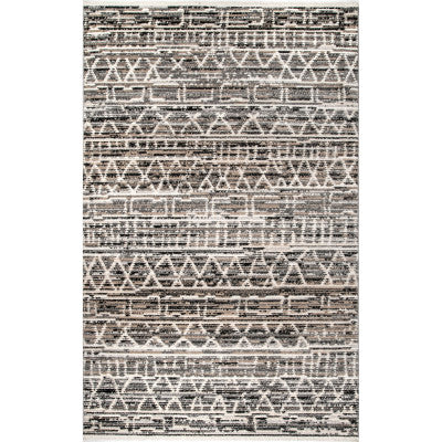 nuloom Maisie Banded Tribal Blue