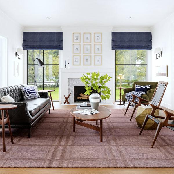 Nuloom Mallory Plaid Wool Area Rug Rust