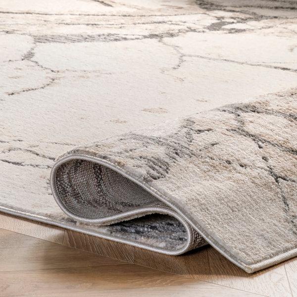 Nuloom Marbling Abstract Area Rug Beige