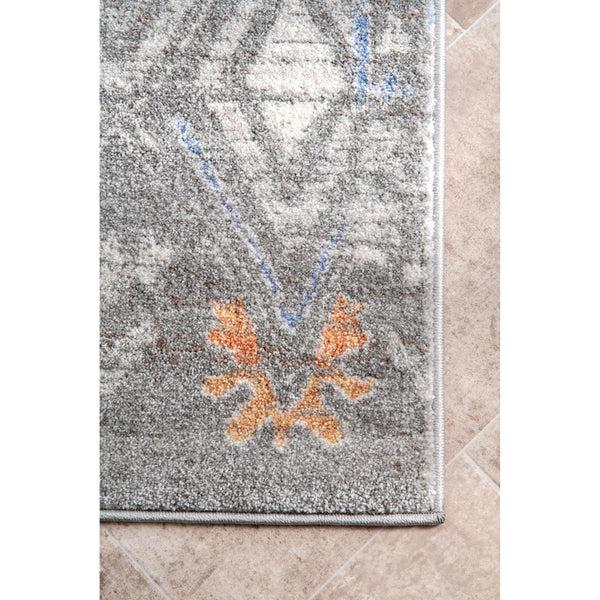 Nuloom Marcella Trellis Rug Area Rug Grey