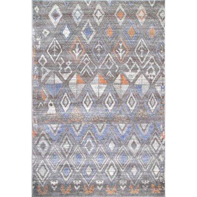 nuloom Marcella Trellis Rug Area Rug Grey