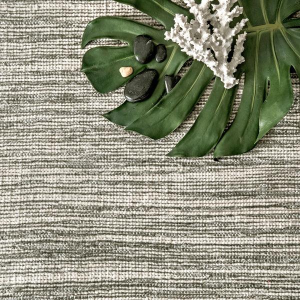 Nuloom Margarite Side Tassels Grey