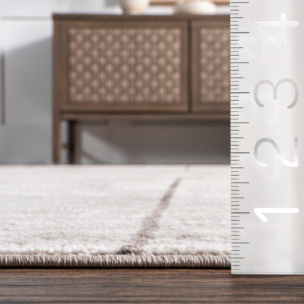 Nuloom Marian Modern Crossroads Area Rug Beige