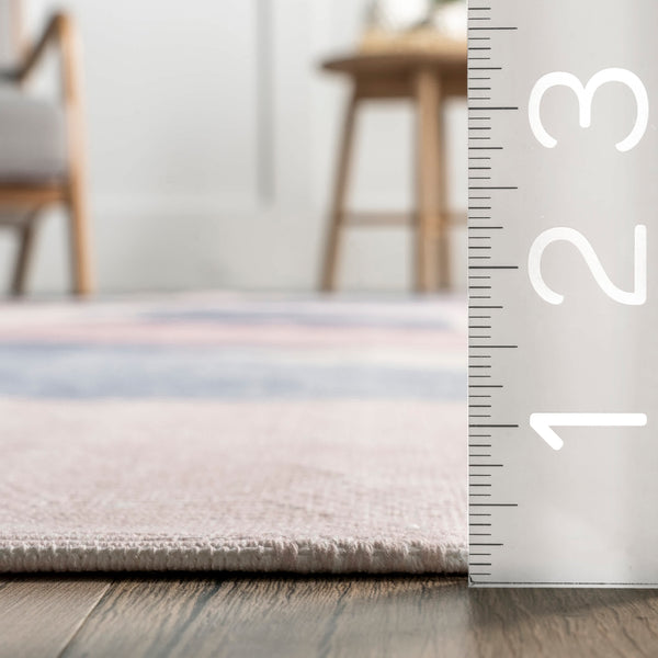 Nuloom Marianna Washable Collage Area Rug Beige