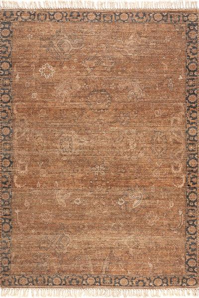 nuloom Marigold Vintage Tasseled Area Rug Brown