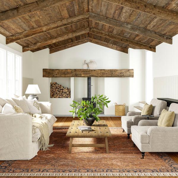 Nuloom Marigold Vintage Tasseled Area Rug Brown