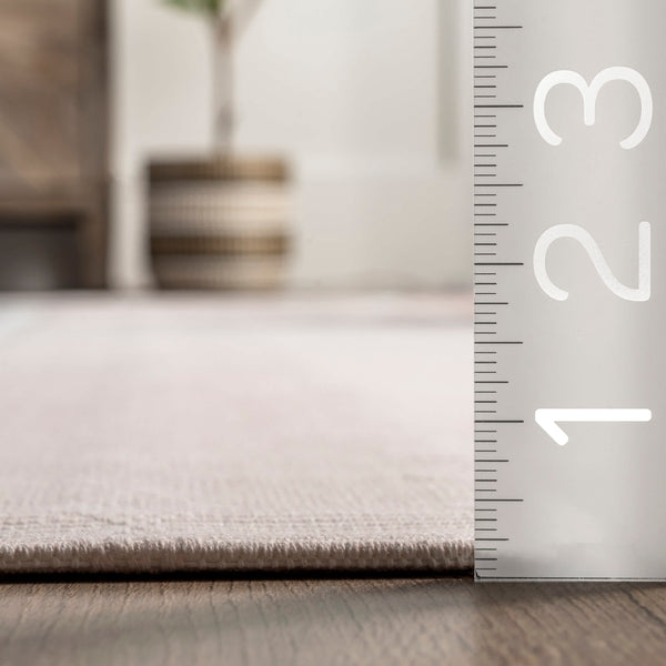 Nuloom Marla Washable Graphic Area Rug Beige
