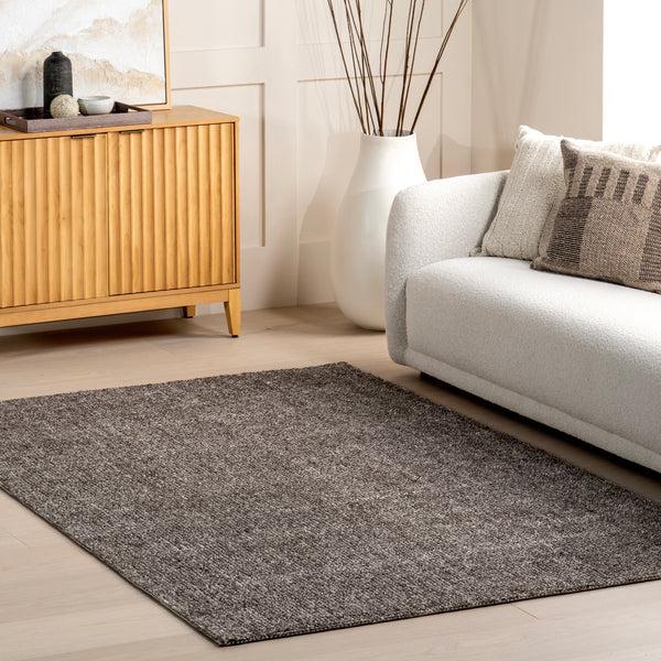 Nuloom Marlene Classic PET Yarn Area Rug Brown