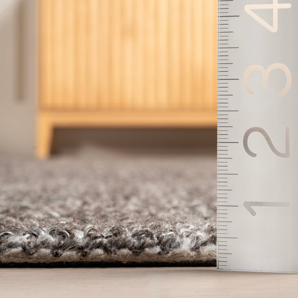 Nuloom Marlene Classic PET Yarn Area Rug Brown