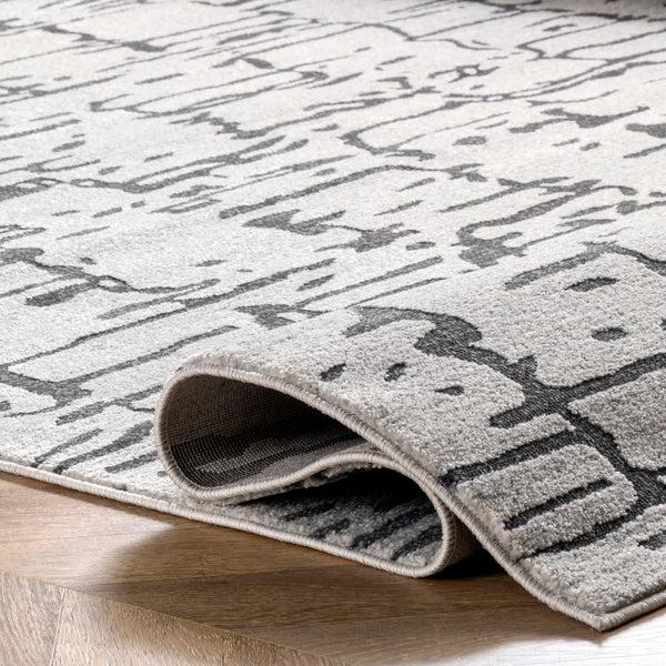 Nuloom Maude Contemporary Abstract Area Rug Ivory