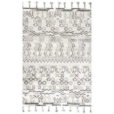 nuloom Maurade Tribal Tale Flatweave Area Rug Grey