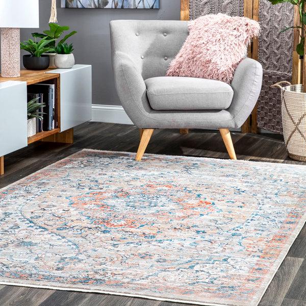 Nuloom Maxine Enshrined Blossom Area Rug Rust