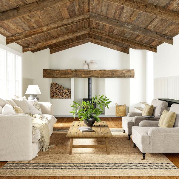 Nuloom Meadow Striped Jute Area Rug Natural