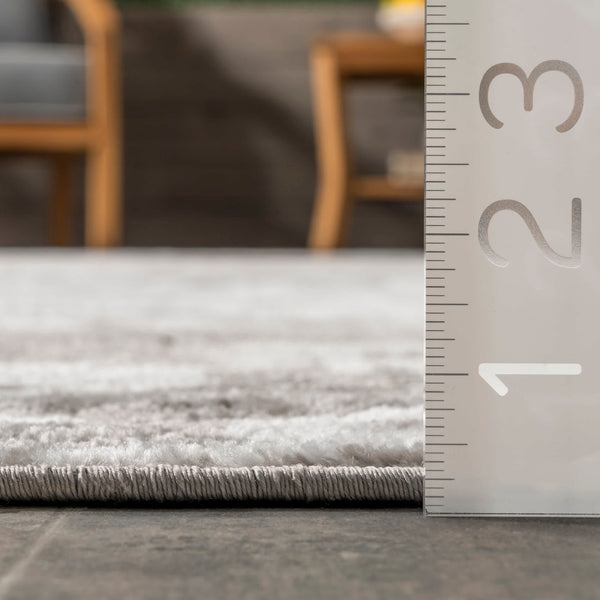 Nuloom Meaghan Contemporary Abstract Area Rug Gray