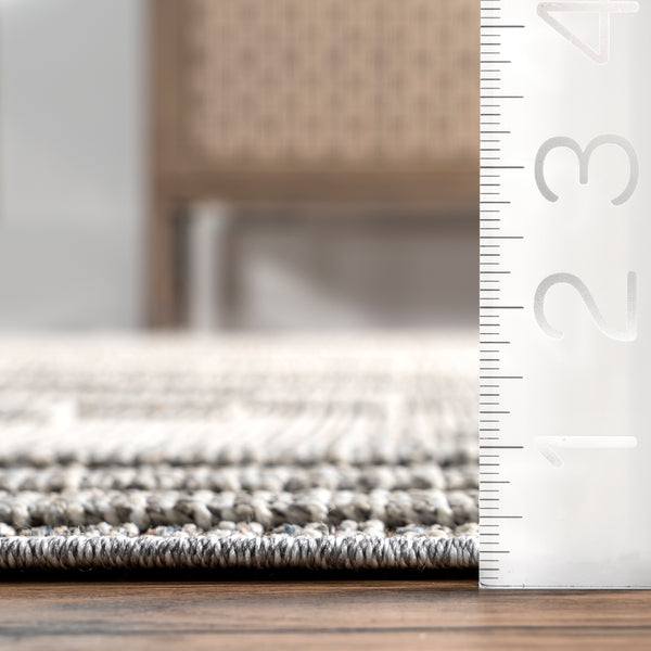 Nuloom Medora Textured Contemporary Area Rug Beige