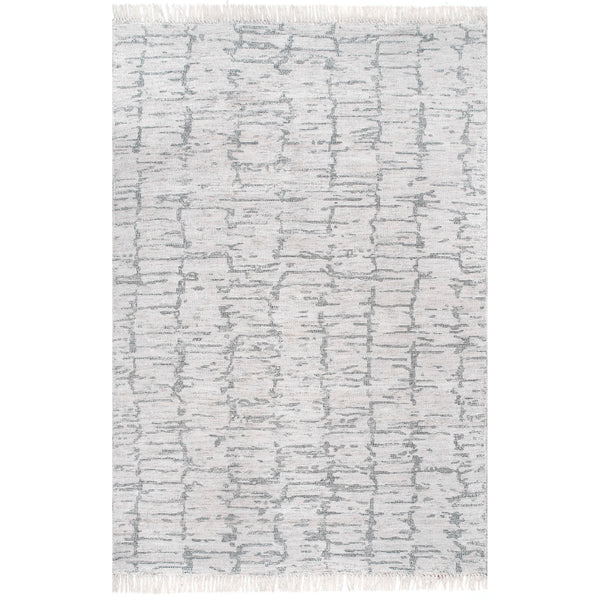 nuloom Melrose Abstract Tassel Area Rug Grey