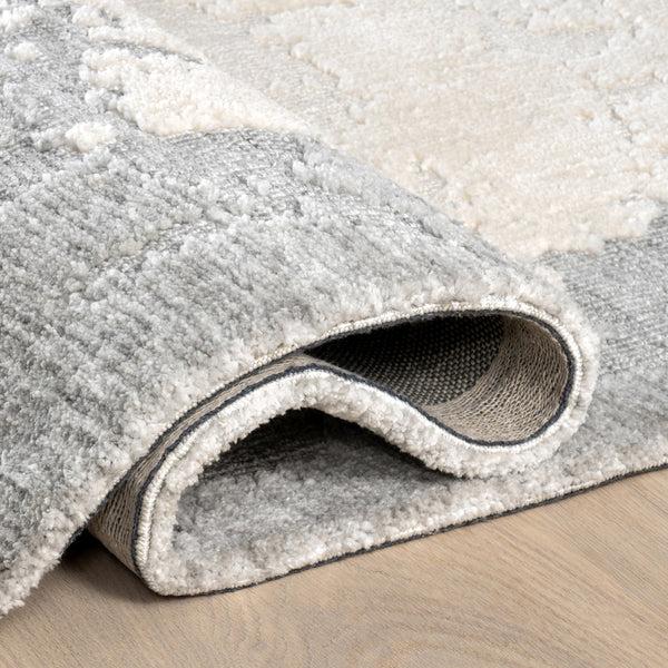 Nuloom Mera Bordered Wool Area Rug Ivory