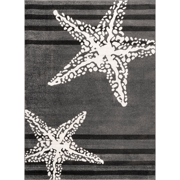 Nuloom Minnie Coastal Starfish Area Rug Beige