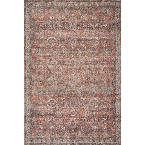 nuloom Nuloom Mirelli Antiqued Jute-Blend Area Rug Red