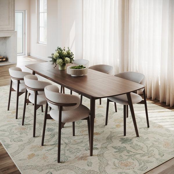 Nuloom Nuloom Mirzelle Floral Transitional Washable Area Rug Ivory