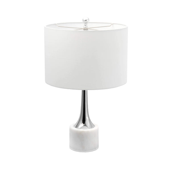 nuloom Monty 26" Metal Table Lamp White