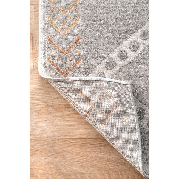 Nuloom Moroccan Tina Trellis Grey