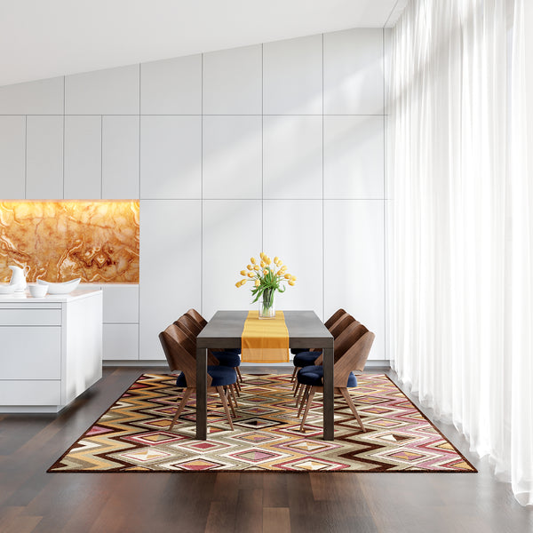 Nuloom Multi Kathmandu Wool Area Rug Multicolor