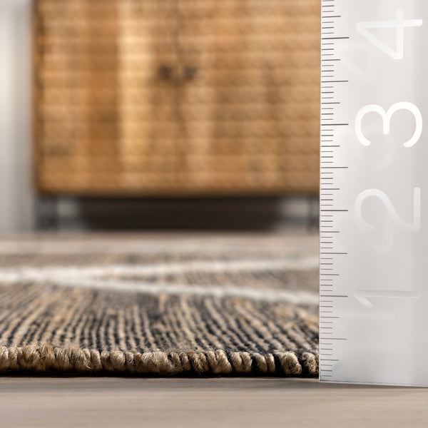 Nuloom Mustang Handwoven Jute Area Rug Natural
