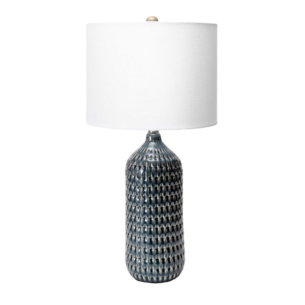 nuloom Napa 30" Ceramic Table Lamp Gray