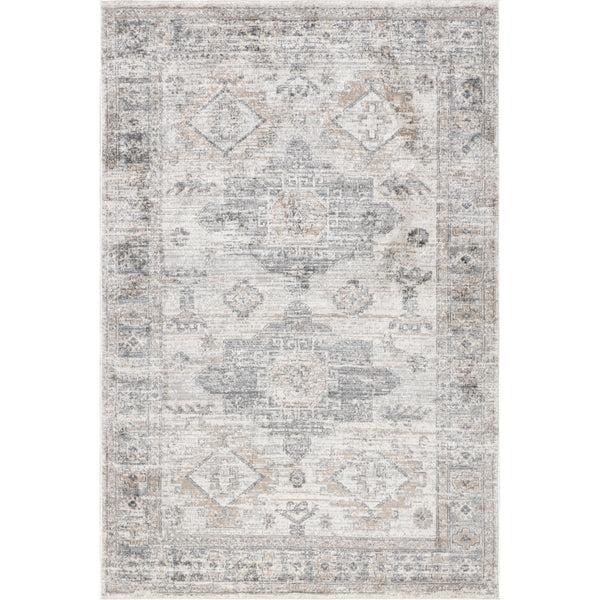 nuloom Nera Vintage Medallion Area Rug Grey