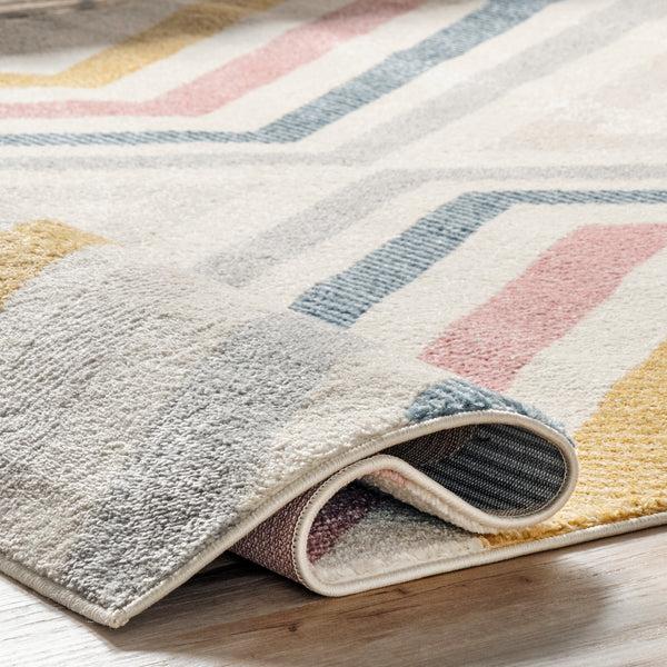 Nuloom Neveah Contemporary Chevron Area Rug Beige
