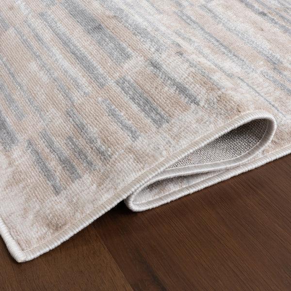 Nuloom Nidhi Traditional Striped Area Rug Grey