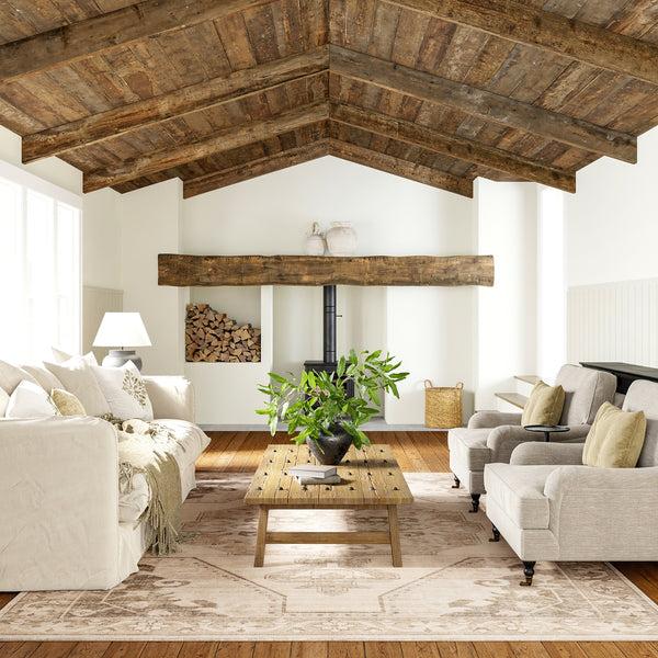 Nuloom Nienna Wool And Cotton Area Rug Beige