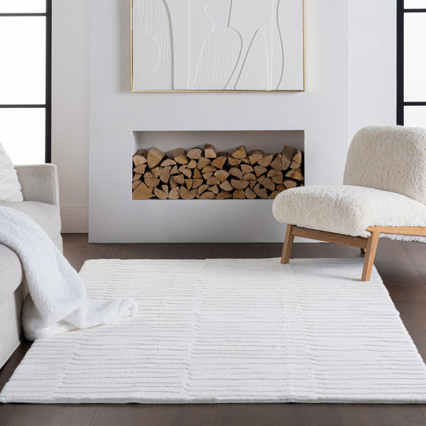 Nuloom Nuloom Nivella Solid Cloud Washable Area Rug Off White
