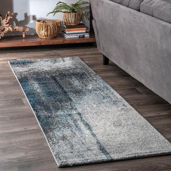 Nuloom Noreen Abstract Grey