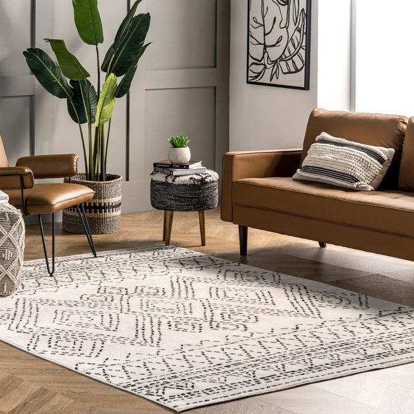 Nuloom Olivia Transitional Moroccan Area Rug Beige