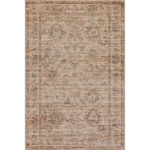nuloom Nuloom Omellia Traditional Floral Washable Area Rug Peach