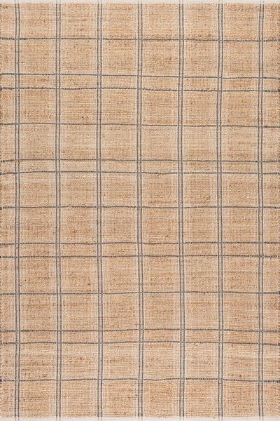 nuloom Oscar Plaid Jute Area Rug Natural