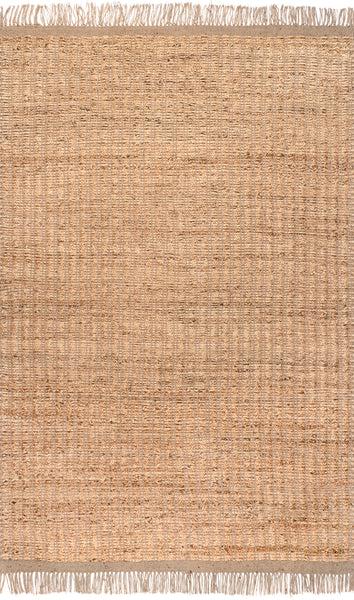 nuloom Pampas Jute Tassel Area Rug Natural