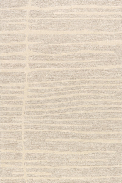 nuloom Parsa Striped Wool Area Rug Beige