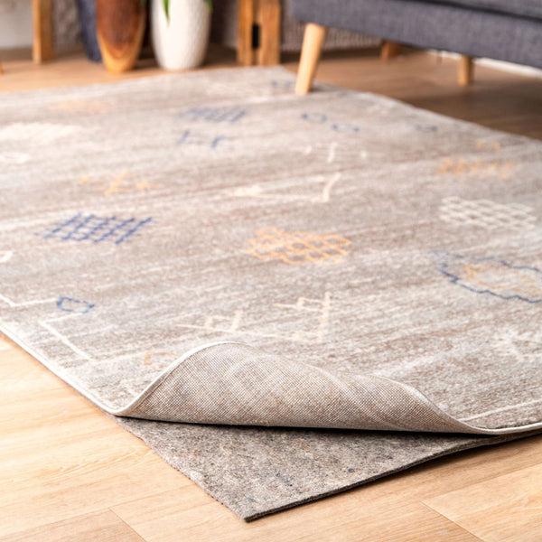 Nuloom Pet-Friendly Non-Slip Grip Rug Pad Grey
