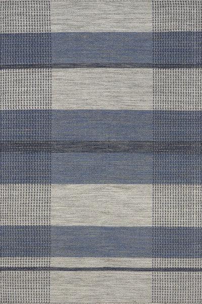 nuloom Portland Plaid Wool Area Rug Blue