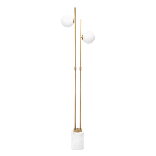 nuloom Preston 63" Metal Floor Lamp White