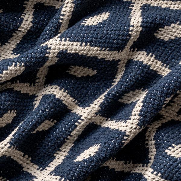 Nuloom Quinn Flatweave Corner Tassel Area Rug Blue