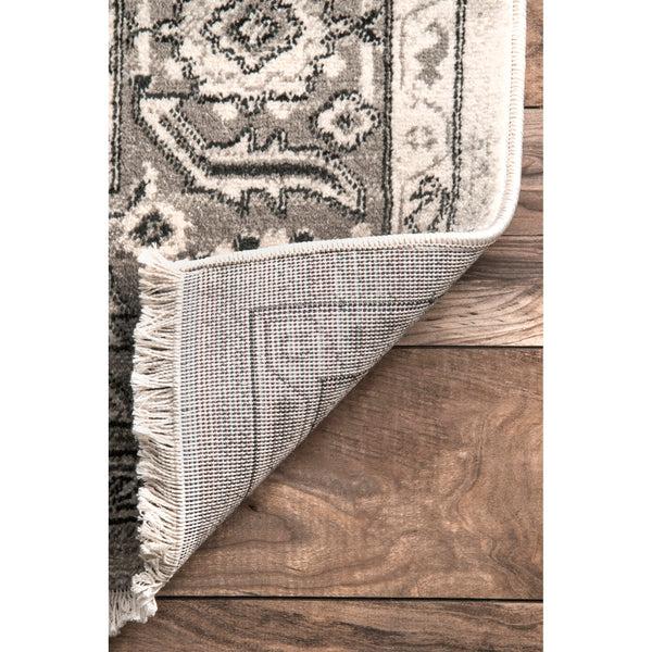 Nuloom Rachel Vintage Fringe Area Rug Beige