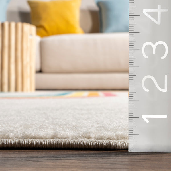 Nuloom Rainbow Swirl Kids Area Rug Multi